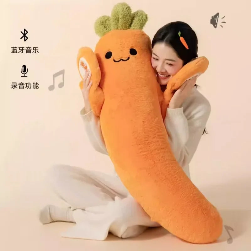 Okya Eggplant King Plush Sleep Pillow Soft Leg Clamp Pillow Soothing Comfortable Sleep Aid for Pregnant Women Cozy Bedroom Gift